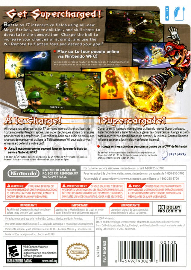 Mario Strikers: Charged – Nintendo Wii (Wii)