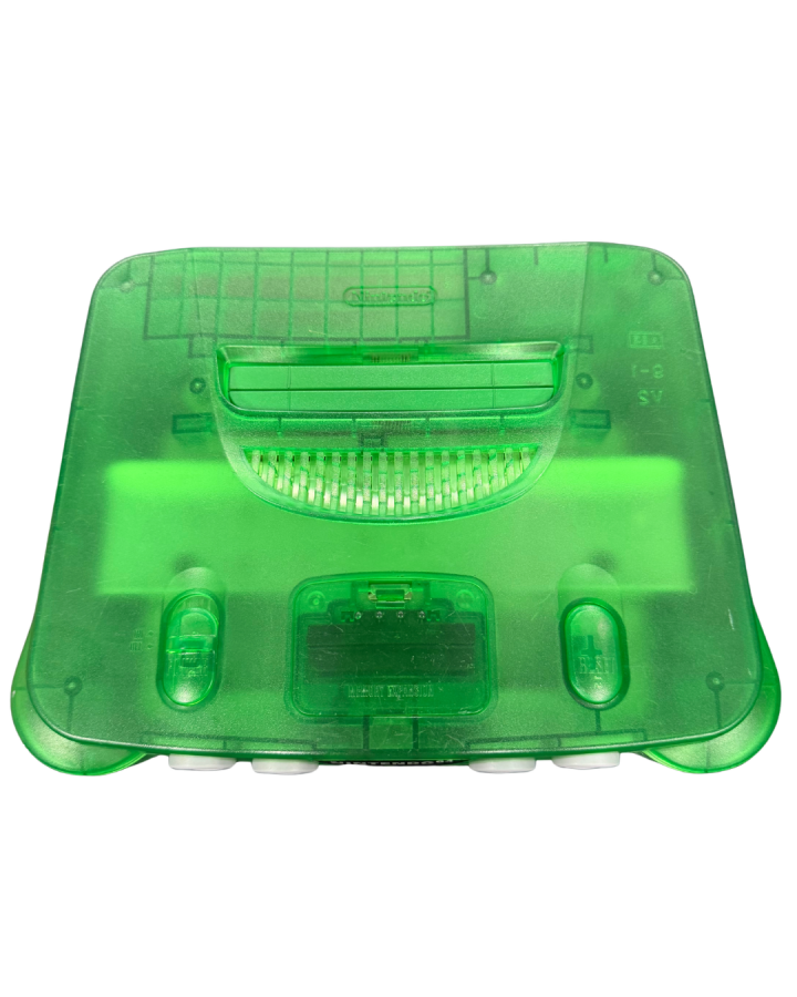 Nintendo 64 System (N64) Jungle Green – Scratch & Scuff Condition