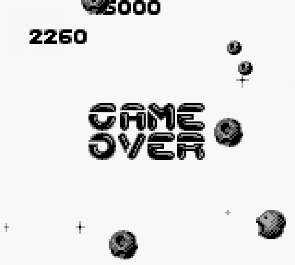 Asteroids – Game Boy (GB)