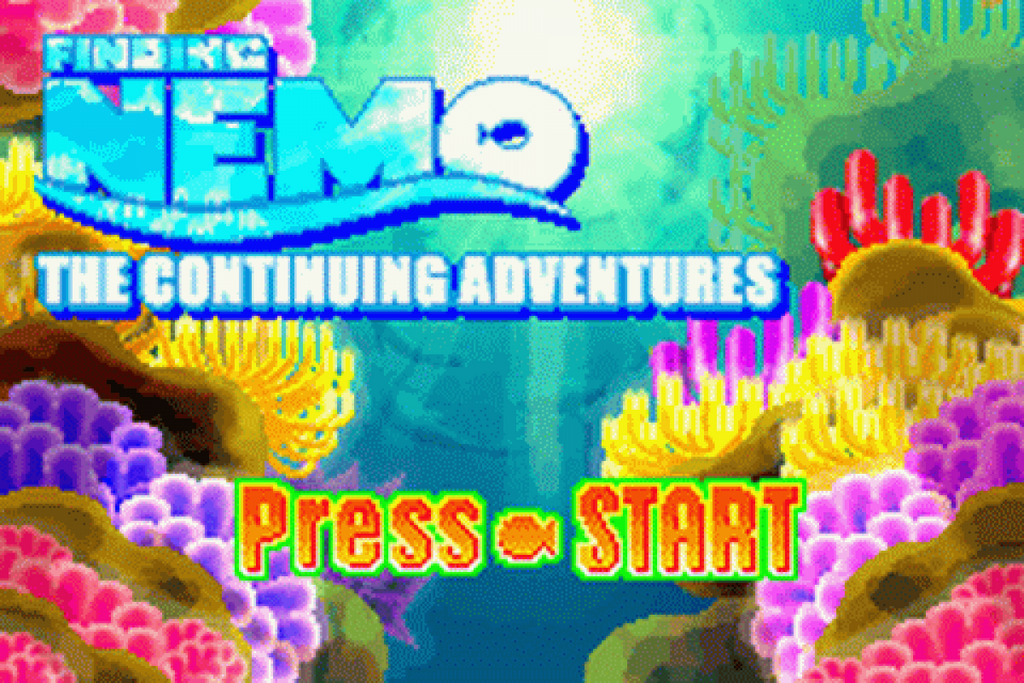 Disney Pixar Finding Nemo: The Continuing Adventures – Game Boy Advance (GBA)