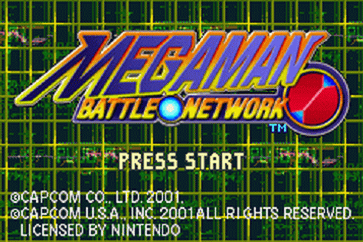 Mega Man Battle Network – Game Boy Advance (GBA)