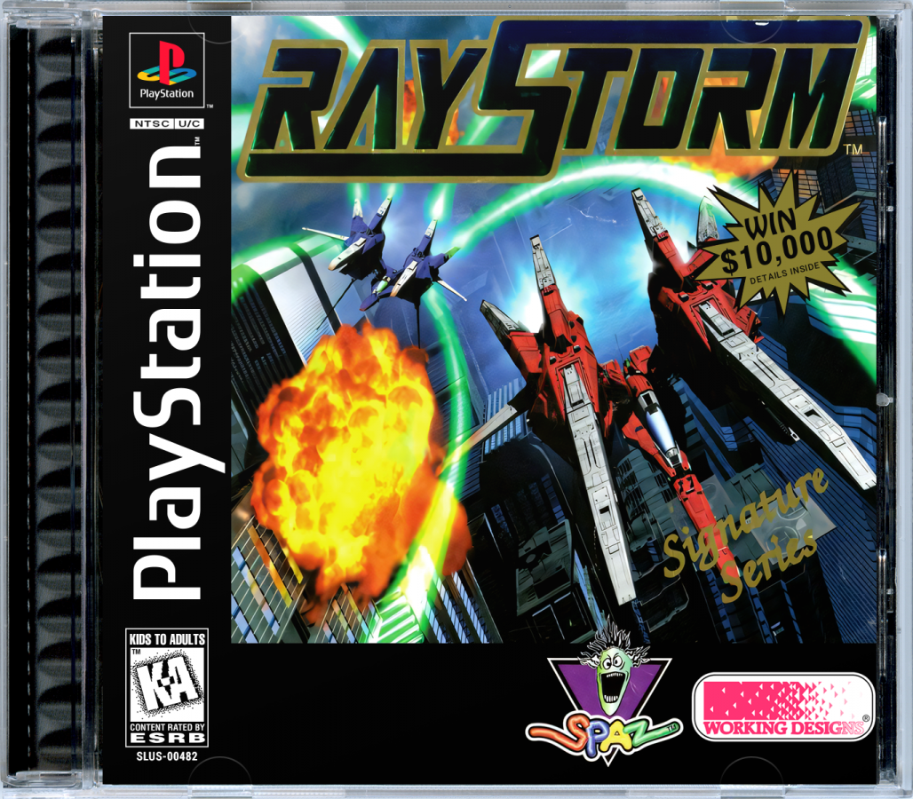 RayStorm – PlayStation 1 (PS1)
