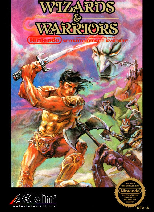 Wizards & Warriors [CIB] – Nintendo Entertainment System (NES)