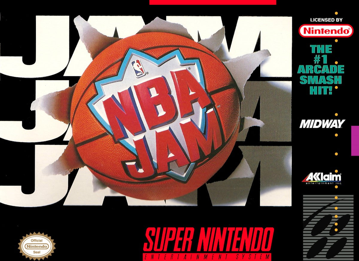 NBA Jam — Super Nintendo Entertainment System (SNES)