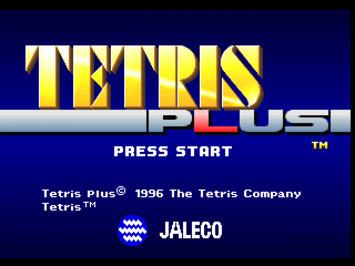 Tetris Plus – PlayStation 1 (PS1)