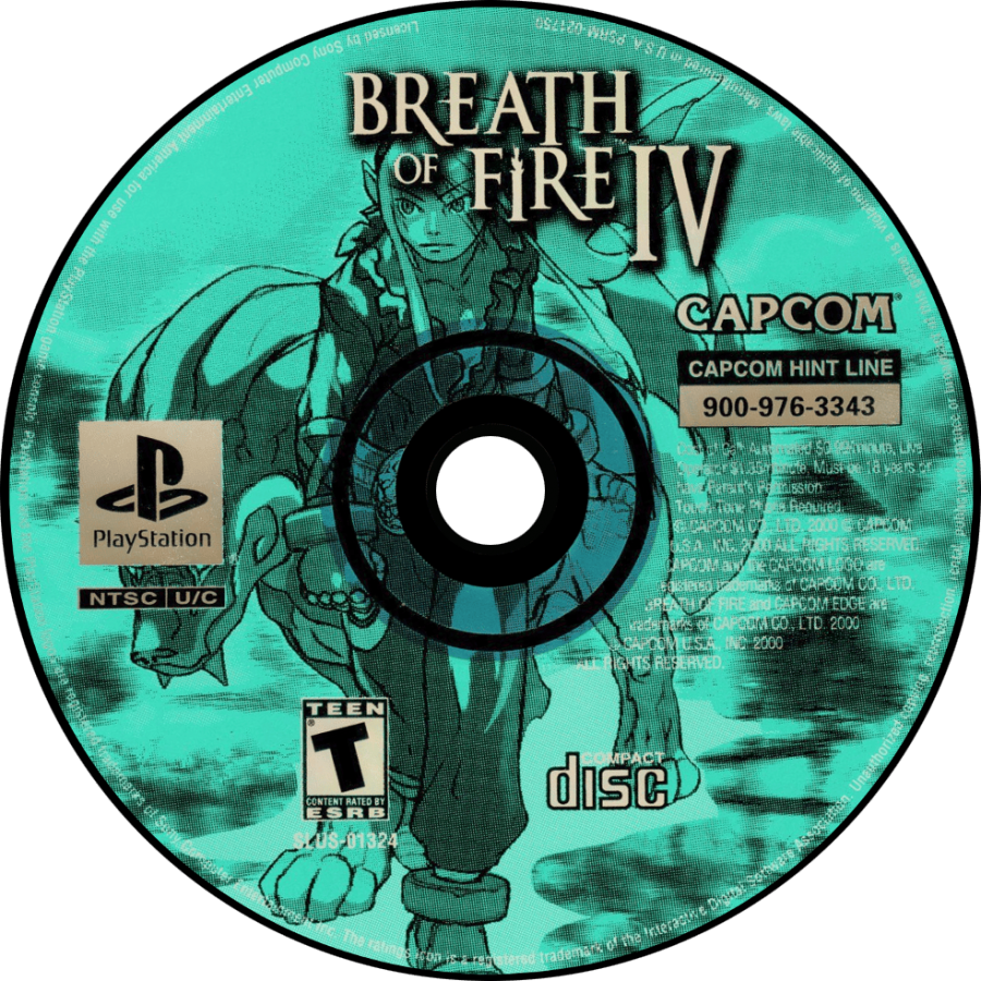 Breath of Fire IV – PlayStation 1 (PS1)
