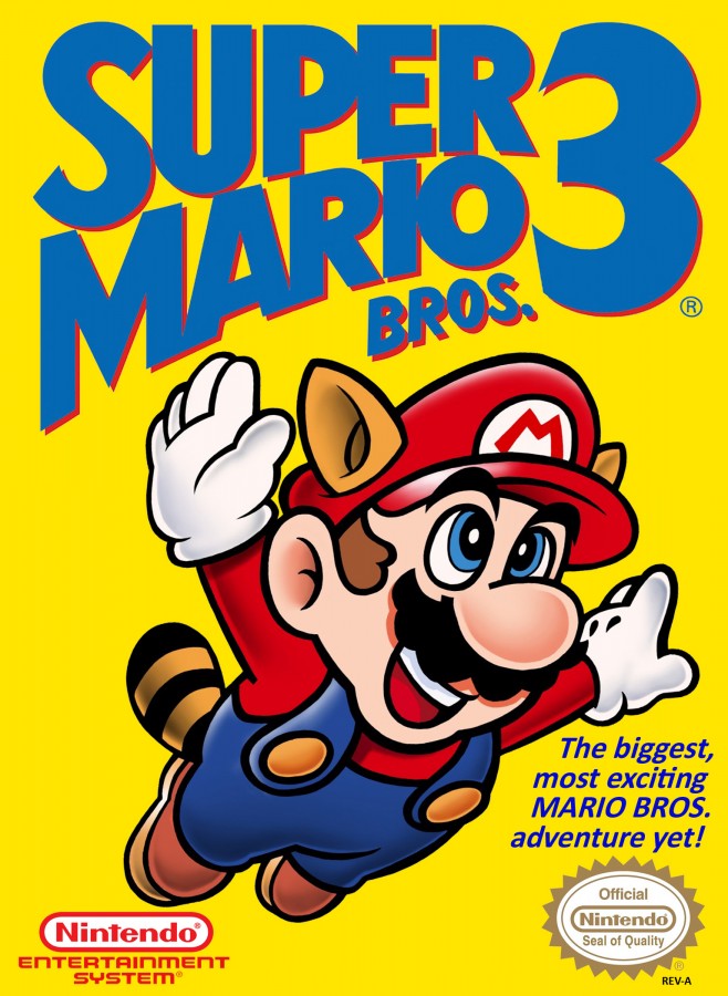 Super Mario Bros. 3 [Left Side "Bros"] – Nintendo Entertainment System (NES)