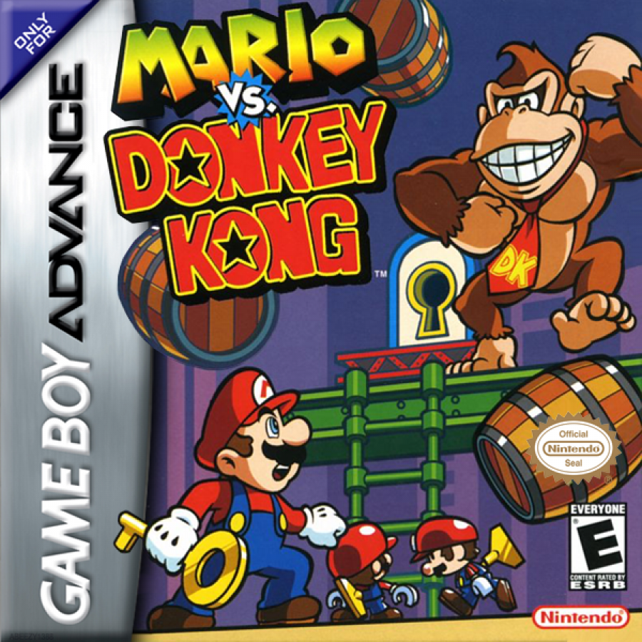 Mario vs. Donkey Kong – Game Boy Advance (GBA)