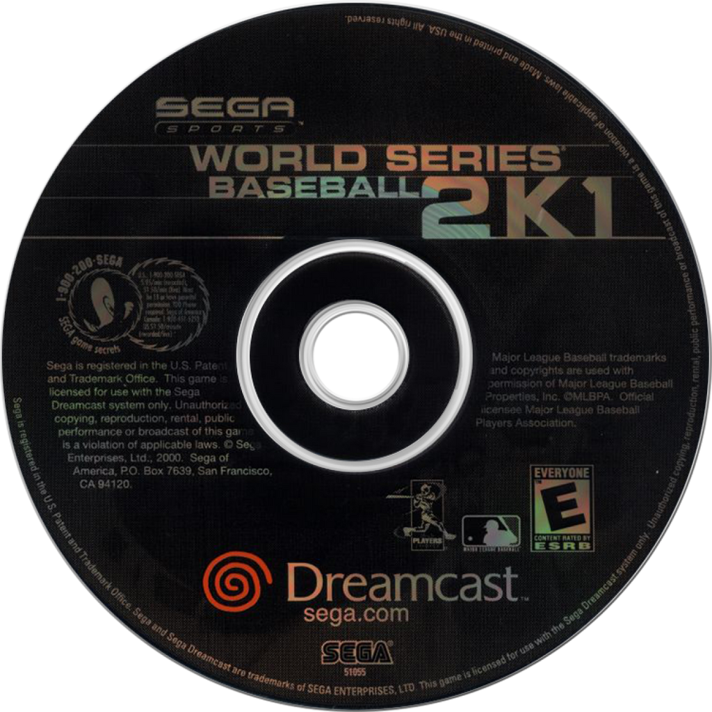World Series Baseball 2K1 – Sega Dreamcast (DC)