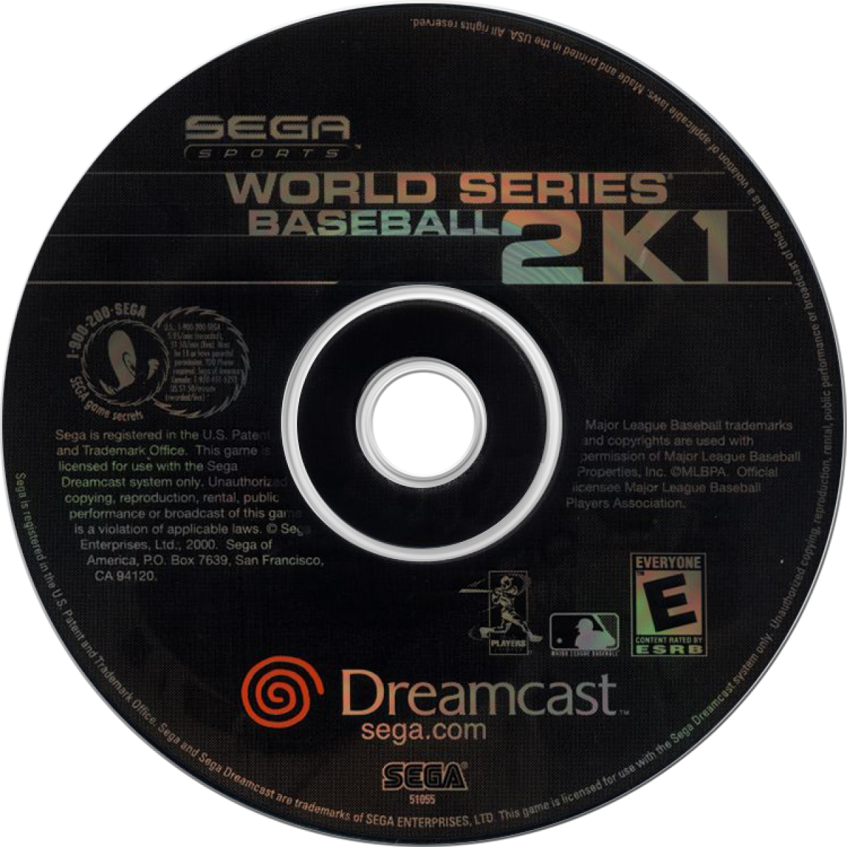 World Series Baseball 2K1 – Sega Dreamcast (DC)