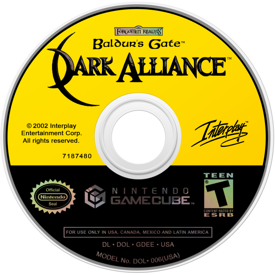 Baldur's Gate: Dark Alliance – GameCube (GC)