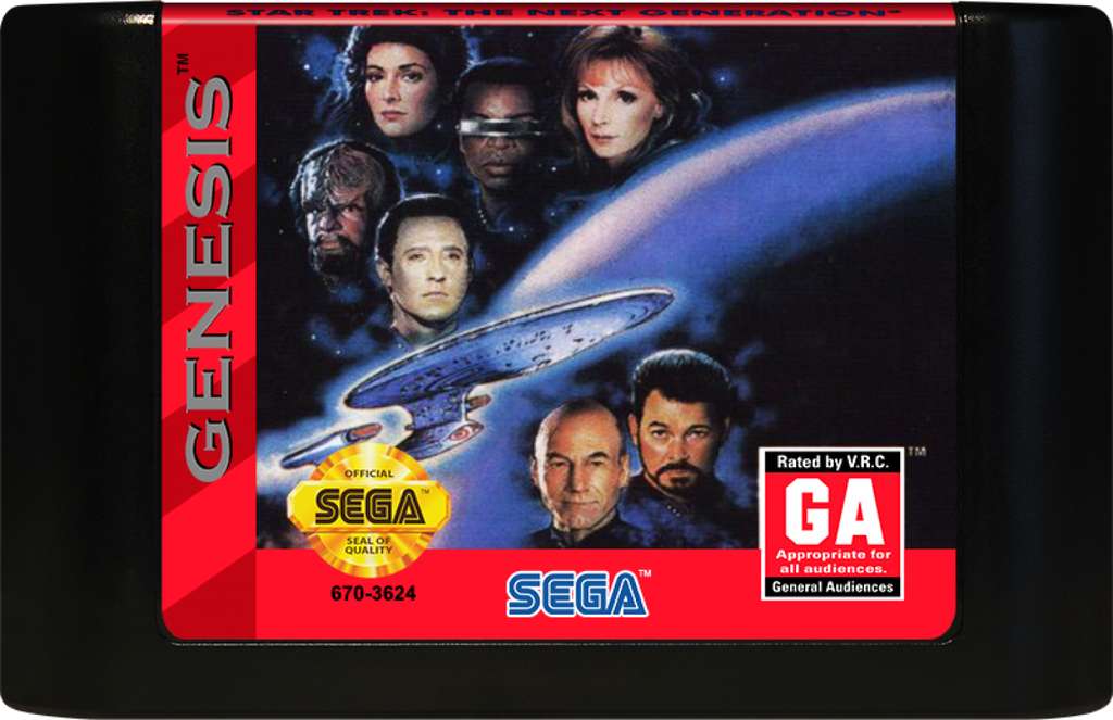 Star Trek Next Generation: Echoes From the Past – Sega Genesis (GEN)