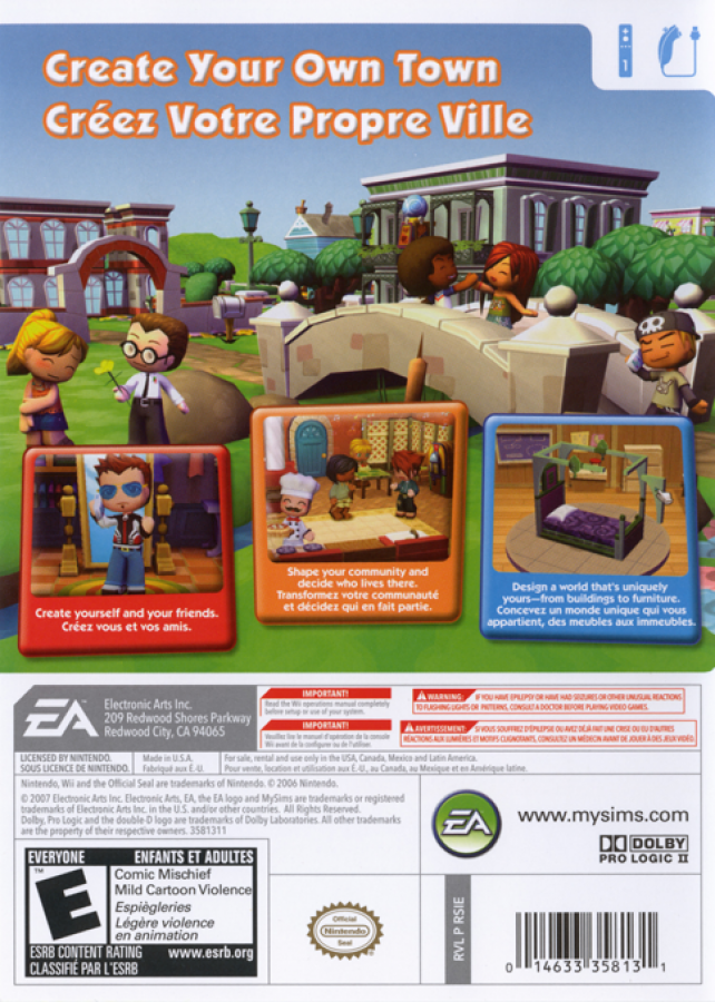 MySims – Nintendo Wii (Wii)