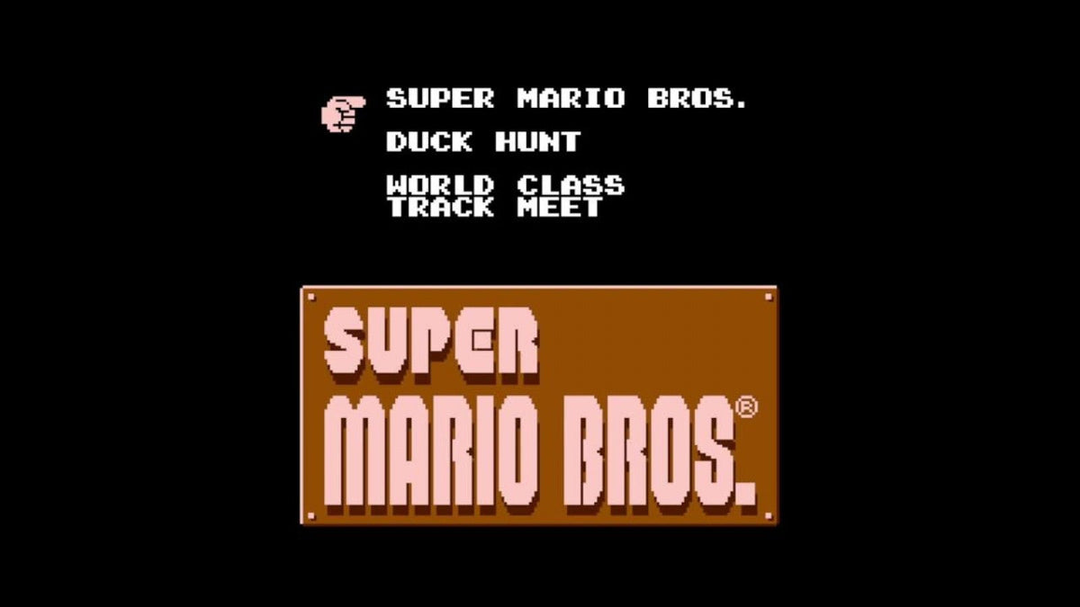 Super Mario Bros / Duck Hunt / World Class Track Meet – Nintendo Entertainment System (NES)