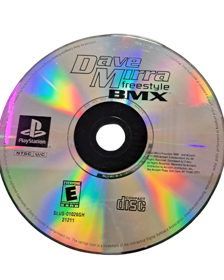 Dave Mirra Freestyle BMX [Greatest Hits] – PlayStation 1 (PS1)