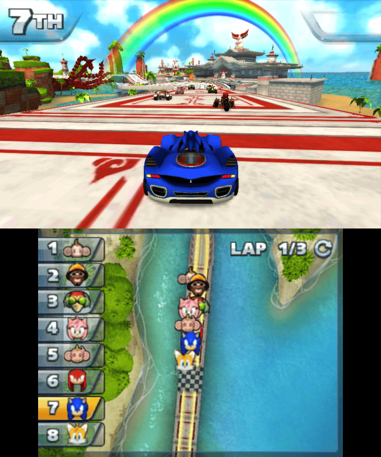 Sonic & All-Stars Racing Transformed – Nintendo 3DS (3DS)