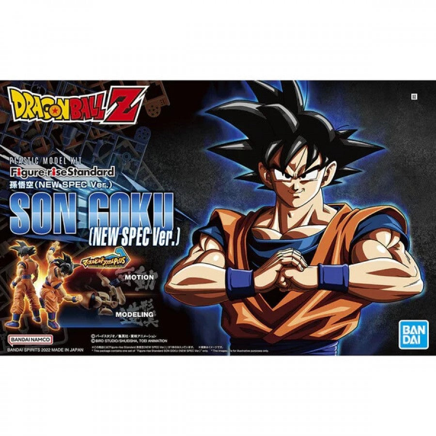 Son Goku (New Spec Ver.) "Dragon Ball Z" Bandai Hobby Figure-Rise Standard (13497) – Model Kit
