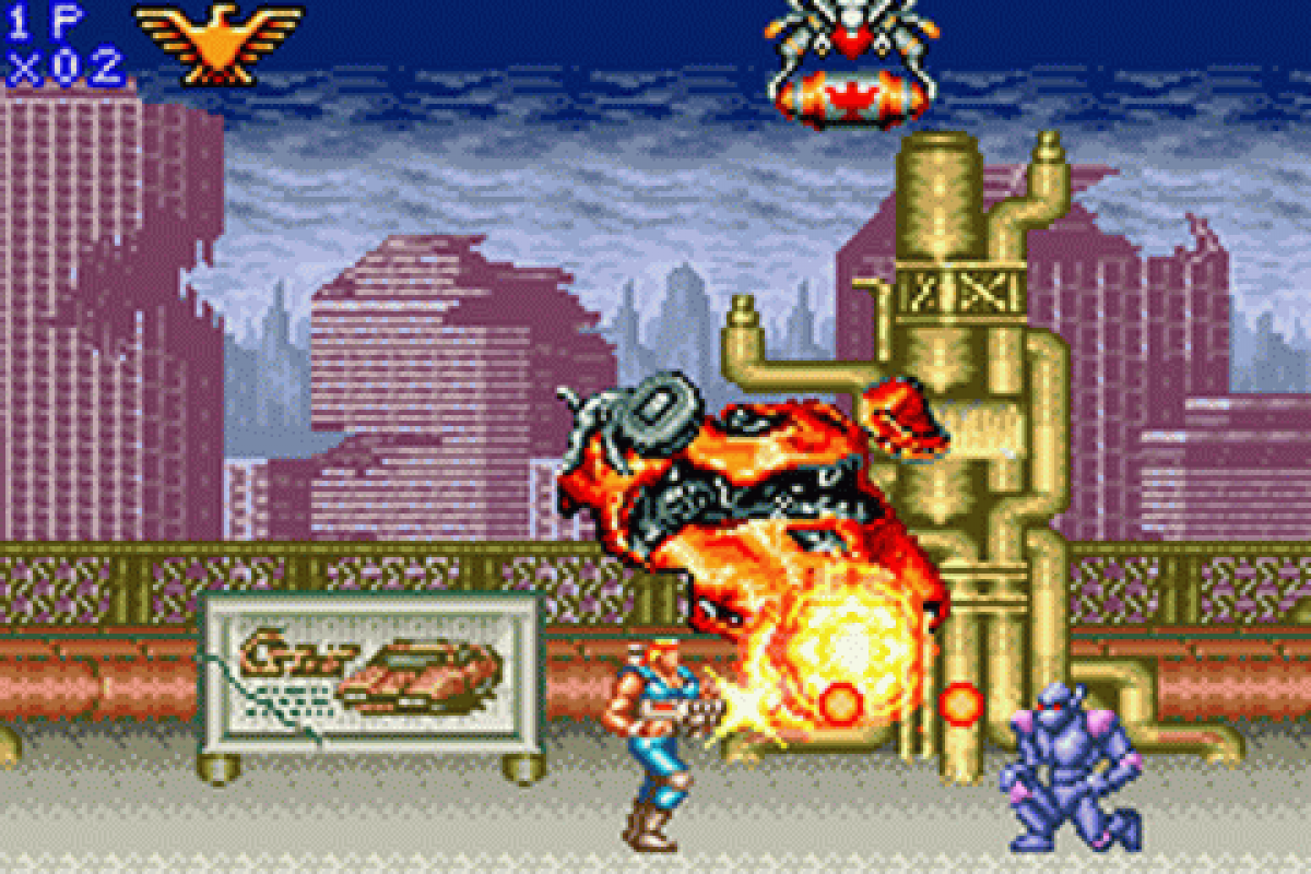 Contra Advance: The Alien Wars EX – Game Boy Advance (GBA)