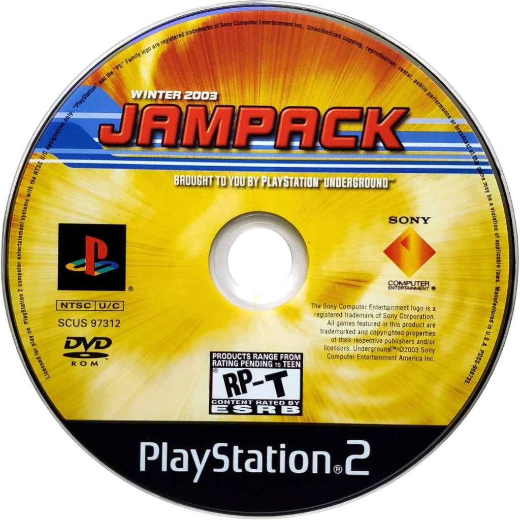 PlayStation Underground Jampack: Winter 2003 – PlayStation 2 (PS2)