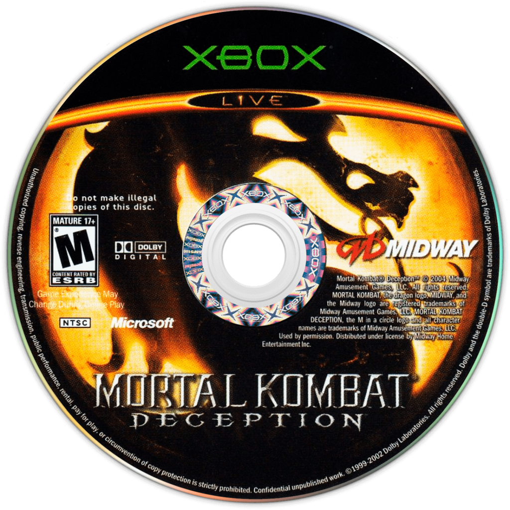 Mortal Kombat: Deception – Xbox (XBOX)