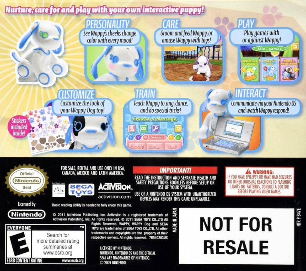 Wappy Dog – Nintendo DS (DS)