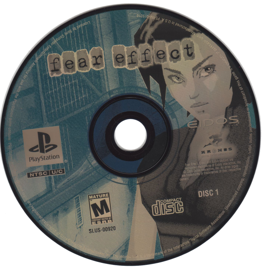 Fear Effect – PlayStation 1 (PS1)