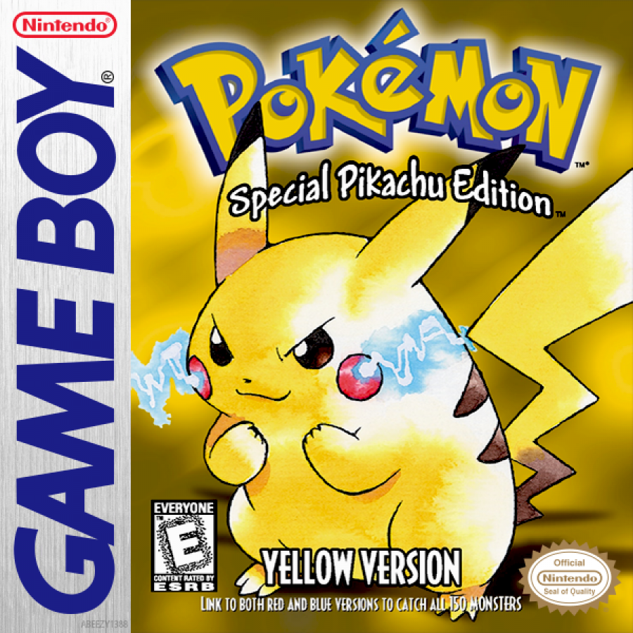 Pokemon: Yellow Special Pikachu Edition – Game Boy Color (GBC)