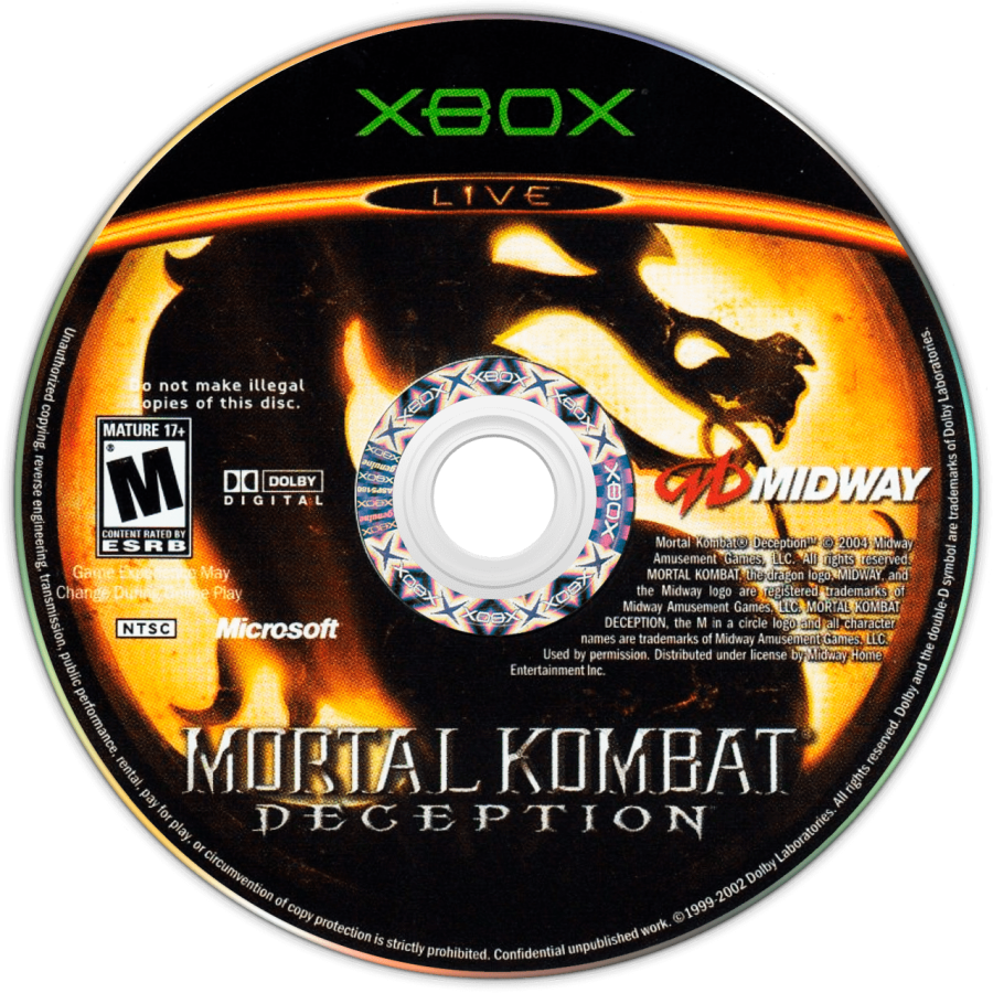 Mortal Kombat: Deception [Kollector's Edition: Mileena Version] – Xbox (XBOX)