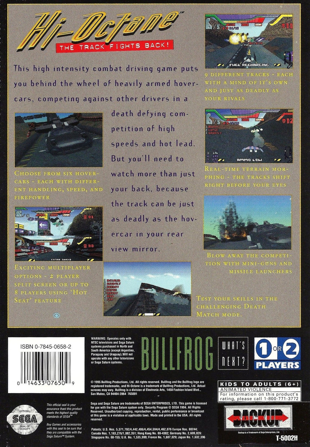 Hi Octane – Sega Saturn (SS)