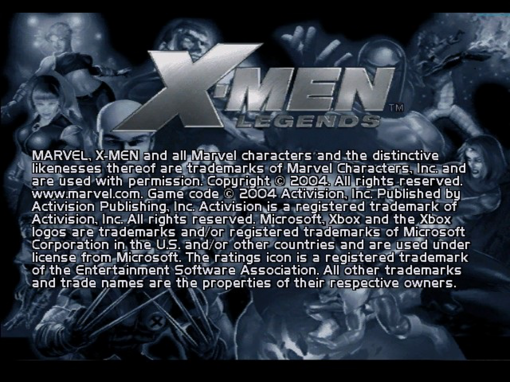 X-Men Legends – Xbox (XBOX)