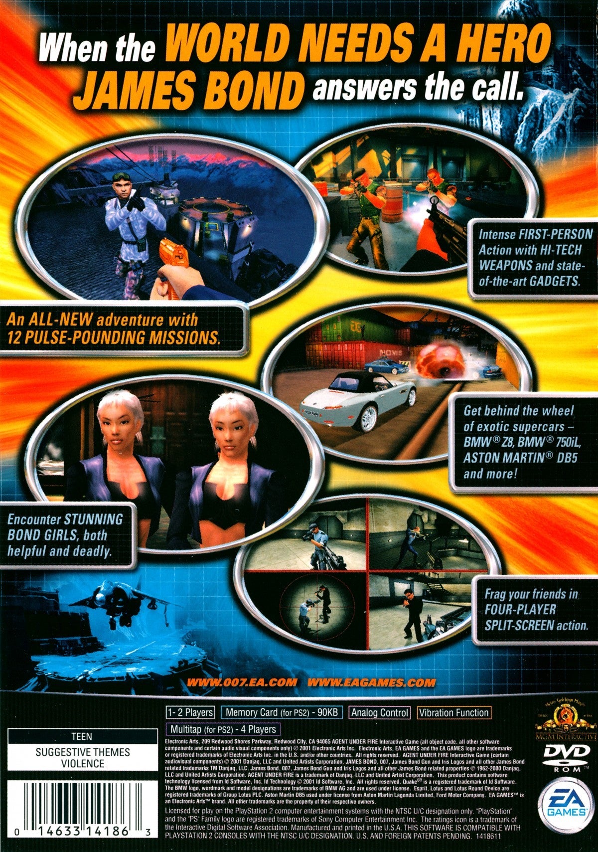 007: Agent Under Fire – PlayStation 2 (PS2)