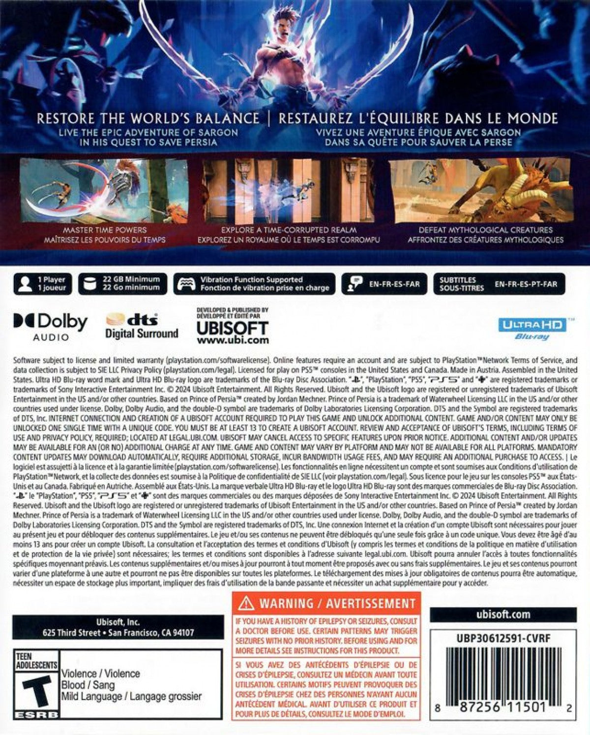 Prince of Persia: The Lost Crown – PlayStation 5 (PS5)