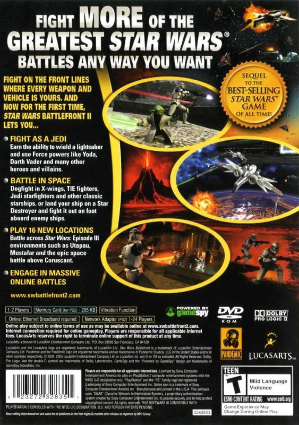 Star Wars: Battlefront II — PlayStation 2 (PS2)