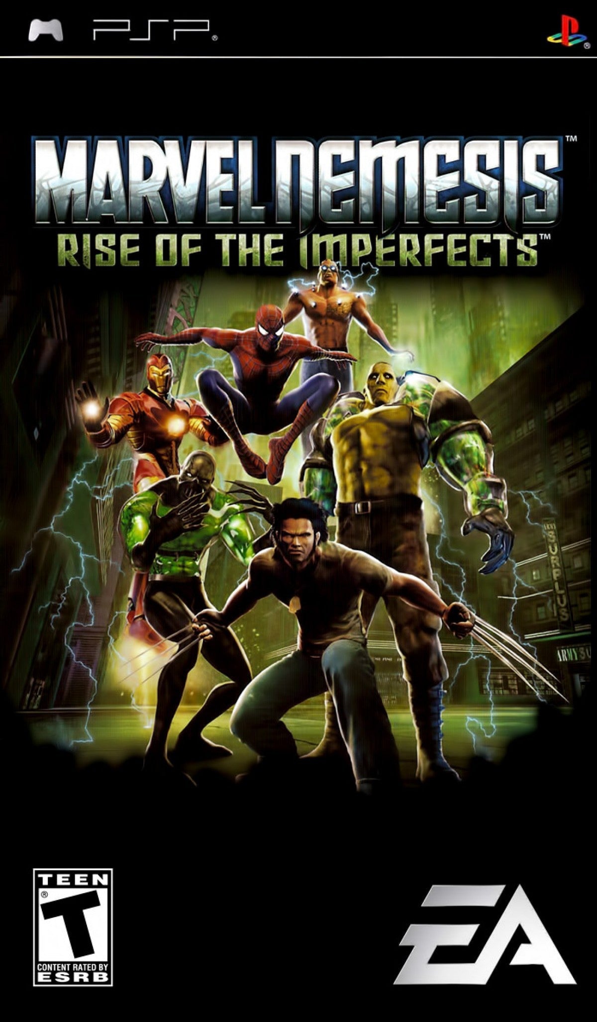 Marvel Nemesis: Rise of the Imperfects – PlayStation Portable (PSP)