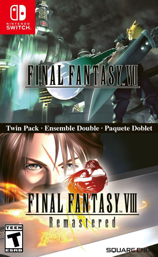 Final Fantasy VII & VIII: Remastered [Twin Pack] – Nintendo Switch (NS)