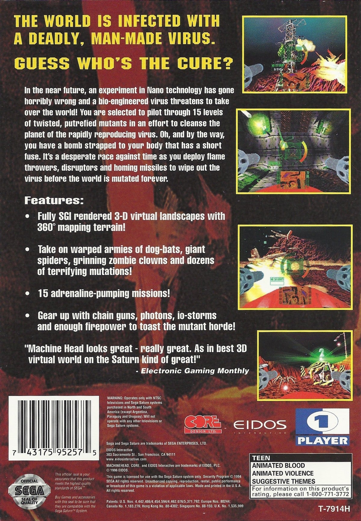 Machine Head – Sega Saturn (SS)