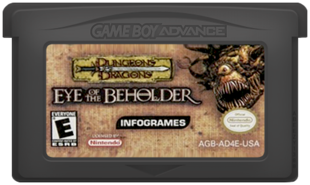 Dungeons & Dragons: Eye of the Beholder – Game Boy Advance (GBA)