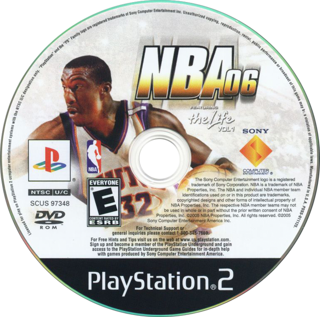 NBA 06 – PlayStation 2 (PS2)