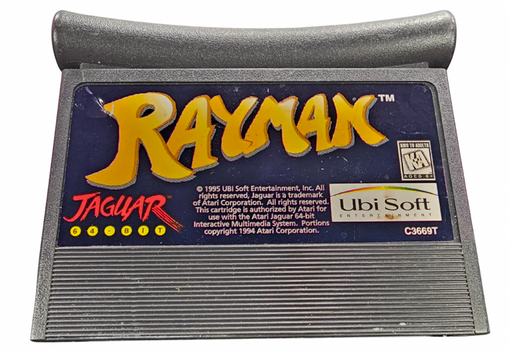 Rayman [GAME ONLY - COSMETICALLY FLAWED CARTRIDGE] – Atari Jaguar (JAG)