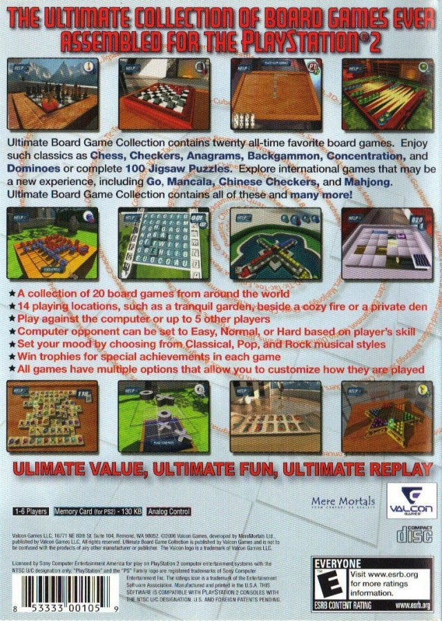 Ultimate Board Game Collection – PlayStation 2 (PS2)