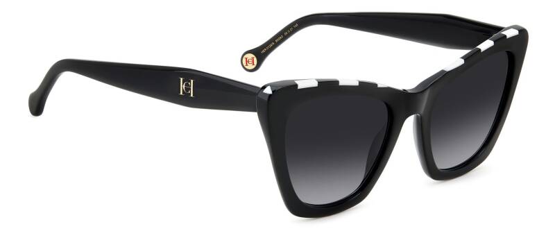 Carolina Herrera HER 0129/S Women's Square Sunglasses - Black