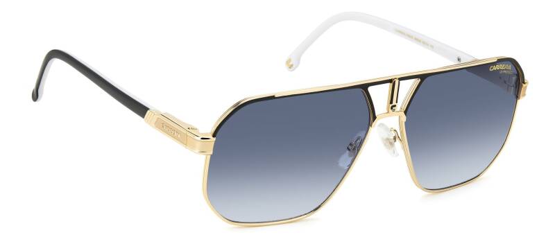Carrera 1062/S Dark Blue Square Men's Sunglasses 62mm