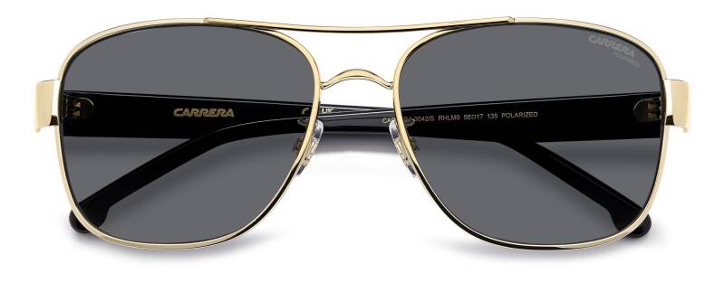 Carrera 3042/S Grey Polarized Square Women's Sunglasses 58mm