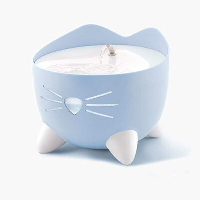 Catit Pixi Fountain LED Level Indicator Blue Water Dispenser 2L