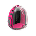 Cattie Pink Transparent Astronaut Cat Backpack Carrier 25x30x40 cm