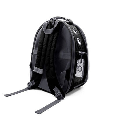 Cattie Black Mesh Astronaut Cat Carrier Backpack 25x60x40 cm