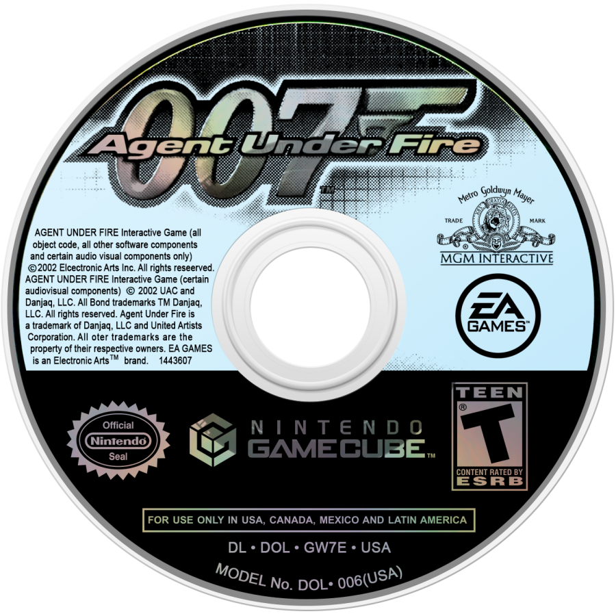 007: Agent Under Fire [Player's Choice] – GameCube (GC)
