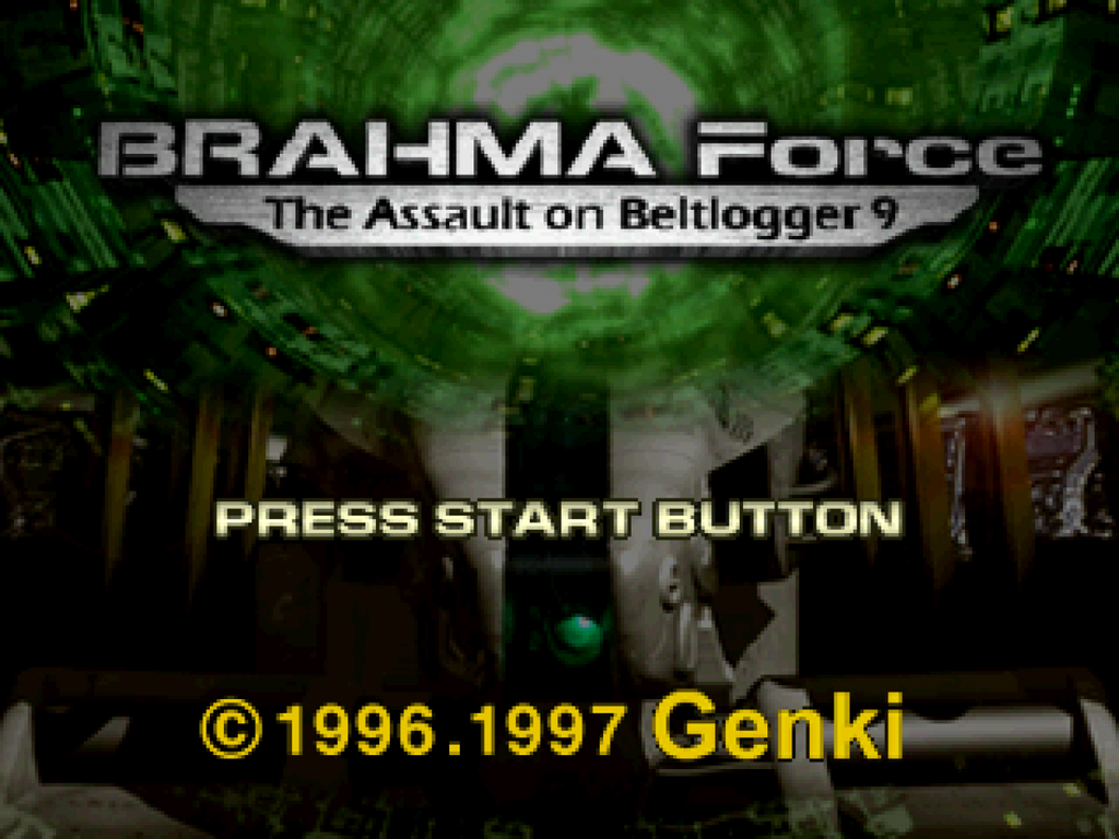 BRAHMA Force: The Assault on Beltlogger 9 – PlayStation 1 (PS1)