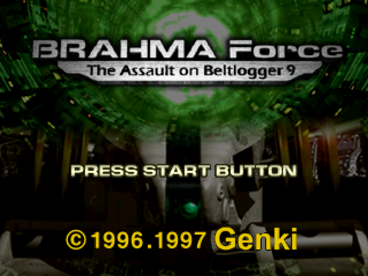BRAHMA Force: The Assault on Beltlogger 9 – PlayStation 1 (PS1)