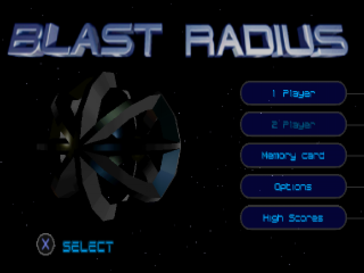 Blast Radius – PlayStation 1 (PS1)